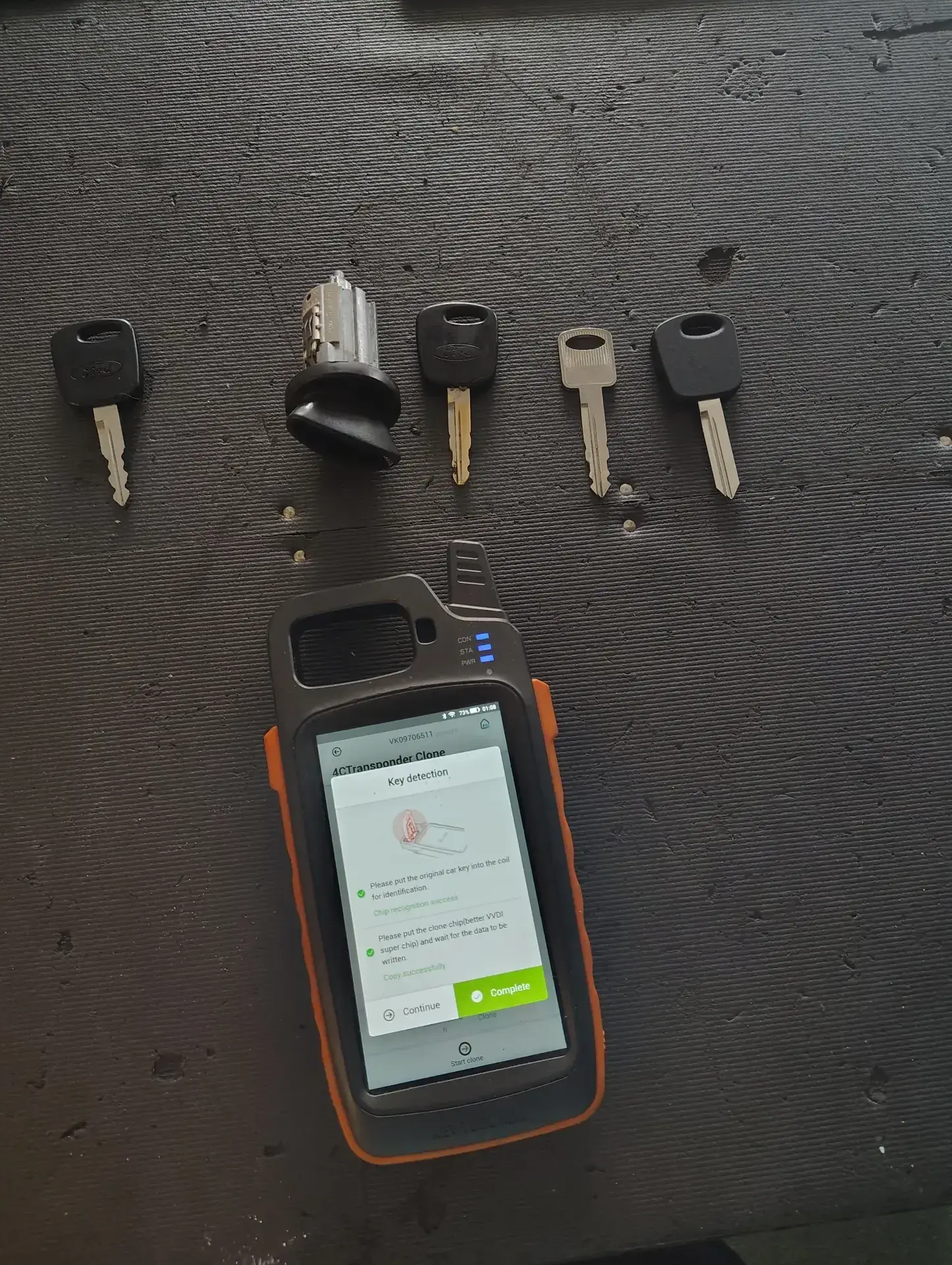 Locksmith Work Truck Interior Equipment