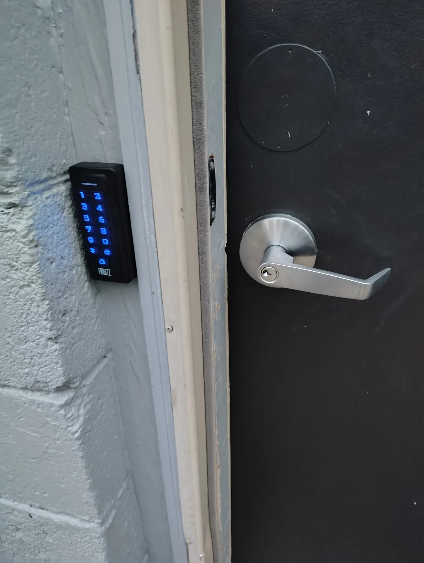 Secure Padlock Installation